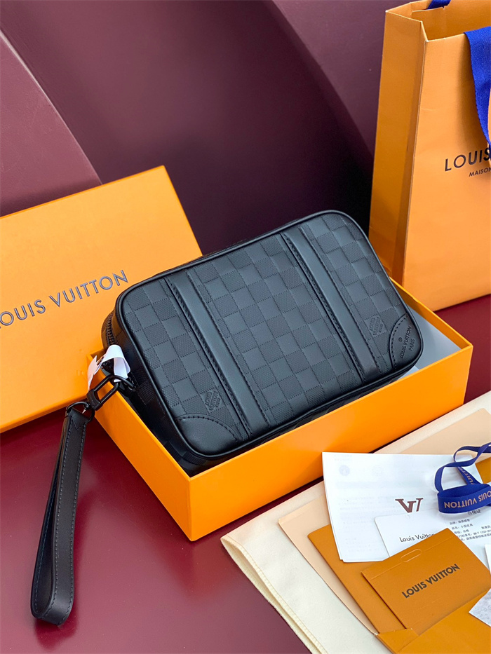 LOUIS VUITTON 루이비통 피엘부티크 포쉐트 카사이 클러치백 M82076