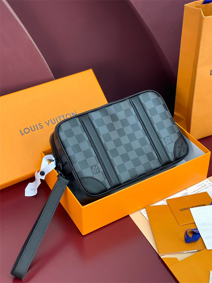 LOUIS VUITTON 루이비통 피엘부티크 포쉐트 카사이 클러치백 N82076