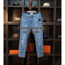 THOM BROWNE 톰브라운 리미티드 라벨 뉴 가죽패치라인