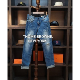 THOM BROWNE 톰브라운 리미티드 라벨 뉴 가죽패치라인