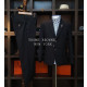 THOM BROWNE 톰브라운 블랙 모던 뉴욕 슈트