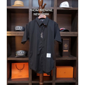THOM BROWNE 톰브라운 시그니쳐 블랙 셔츠