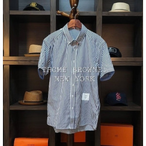 THOM BROWNE 톰브라운 시그니쳐 웨일스트라이츠셔츠