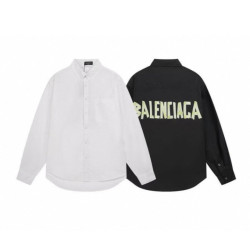BALENCIAGA 발렌시아가 테이프 로고 셔츠
