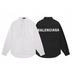 BALENCIAGA 발렌시아가 백 로고 셔츠