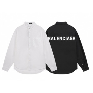 BALENCIAGA 발렌시아가 백 로고 셔츠