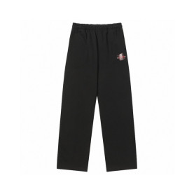 BALENCIAGA 발렌시아가 테이프드 로고 워싱 스웨트 팬츠