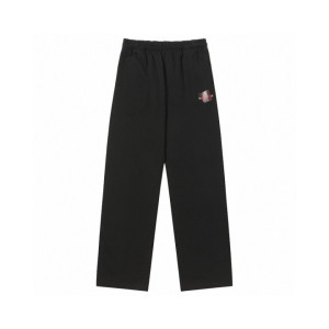 BALENCIAGA 발렌시아가 테이프드 로고 워싱 스웨트 팬츠