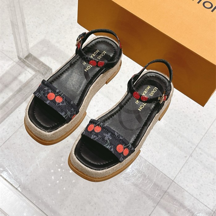 LOUIS VUITTON 루이비통 여성용 샌들 (굽높이5CM) L79840 2COLOR