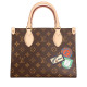 LOUIS VUITTON 루이비통 온더고 토트백 P01900