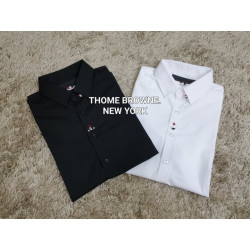THOM BROWNE 톰브라운 시그니쳐 하프 셔츠 2COLOR