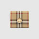 BURBERRY 버버리 스몰 체크 반지갑 80704171