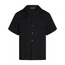 LOUIS VUITTON 루이비통 그래픽 자카드 쇼트 슬리브 셔츠