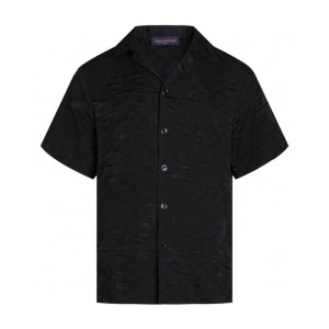 LOUIS VUITTON 루이비통 그래픽 자카드 쇼트 슬리브 셔츠