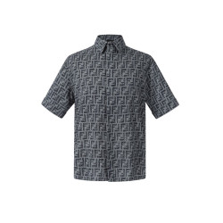 FENDI 펜디 올오버 그래피티 쇼트 슬리브 셔츠