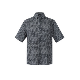 FENDI 펜디 올오버 그래피티 쇼트 슬리브 셔츠