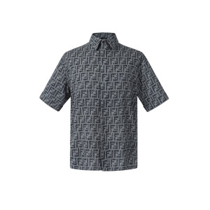 FENDI 펜디 올오버 그래피티 쇼트 슬리브 셔츠