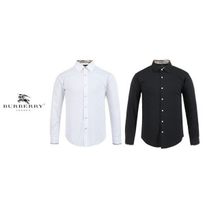 BURBERRY 버버리 체크 포인트 셔츠