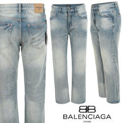 BALENCIAGA 발렌시아가 엠보 멀티 나염 스트레이트진