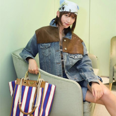 PRADA 프라다 라지 프린트 토트백 1BG561