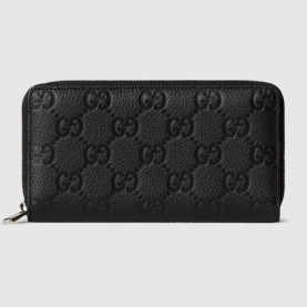 GUCCI 구찌 프린트 지파 어라운드 장지갑 GG 835003