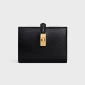 CELINE 셀린느 새틴 송아지 가죽 동전 지갑 10M483 2COLOR