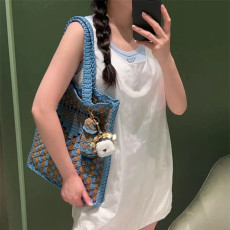 PRADA 프라다 크로셰 토트백 1BG393