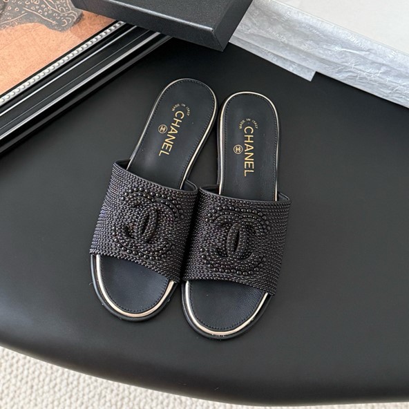 CHANEL 샤넬 여성용 슬리퍼 C75455 2COLOR