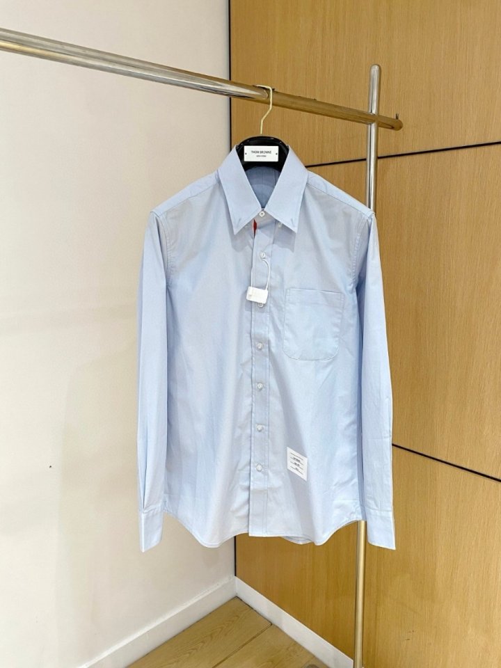 THOM BROWNE 톰브라운 넥 라인 3선 P.T 셔츠 3COLOR