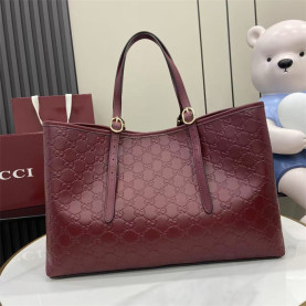 GUCCI 구찌 GG 엠블럼 라지 토트백 815213 3COLOR