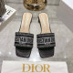 DIOR 디올 여성용 슬리퍼 (굽높이4.5CM) D58244 2COLOR
