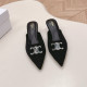 CELINE 셀린느 여성용 슬리퍼 (굽높이5CM) C35133 2COLOR