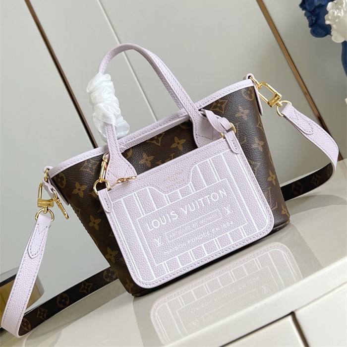 LOUIS VUITTON 루이비통 네버풀 반둘리에 인사이드 아웃 BB M25656