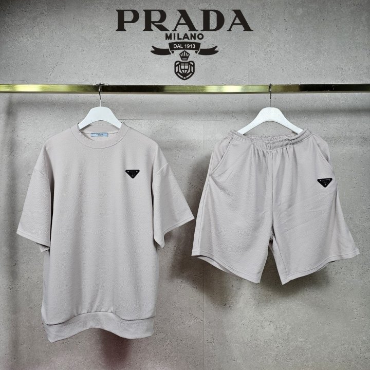 PRADA 프라다 쿨링 분또 클래식 라운드 &밴딩 팬츠 2COLOR
