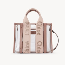 CHLOE 끌로에 젤리 & 가죽 스몰 Woody 토트백 US397 2COLOR