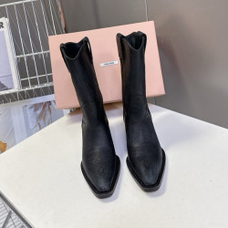 MIUMIU 미우미우 여성용 부츠 (굽높이5CM) M64202 2COLOR