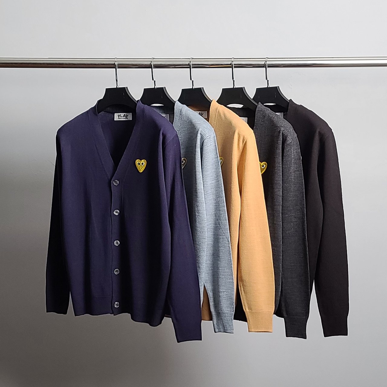 COMME DES GARCONS 꼼데가르송 골드와펜 가디건 5COLOR