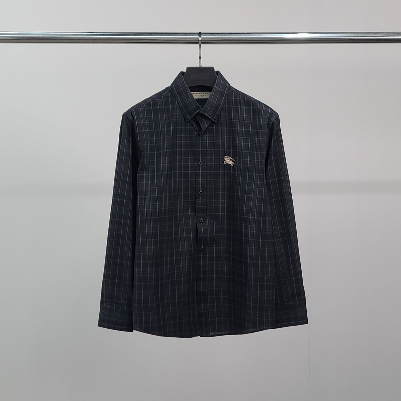 BURBERRY 버버리 기사자수 타탄체크 셔츠