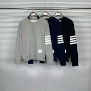 THOM BROWNE 톰브라운 사선완장 시그니쳐 코튼 맨투맨 3COLOR