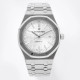 AUDEMARS PIGUET 오데마피게 로얄오크 화이트 텍스처 다이얼 스틸 SS 브레이슬릿 V2 41mm 15400ST