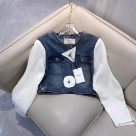 CELINE 셀린느 배색 청자켓