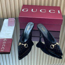 GUCCI 구찌 여성용 슬리퍼 (굽높이8.5CM) G80961 2COLOR