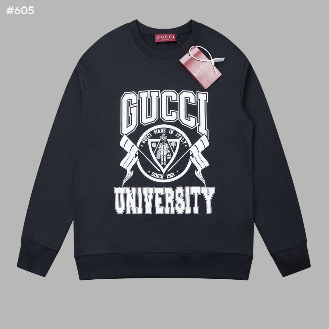 GUCCI 구찌 코튼 저지 프린트 스웨트셔츠 2COLOR