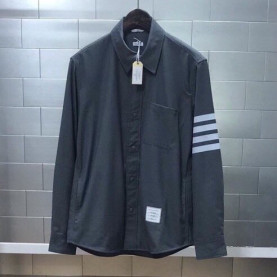 THOM BROWNE 톰브라운 울 스냅 프론트 셔츠자켓 2COLOR