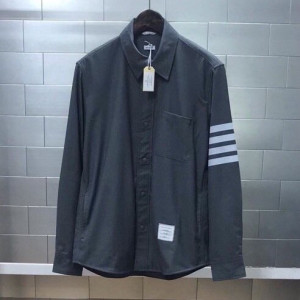 THOM BROWNE 톰브라운 울 스냅 프론트 셔츠자켓 2COLOR