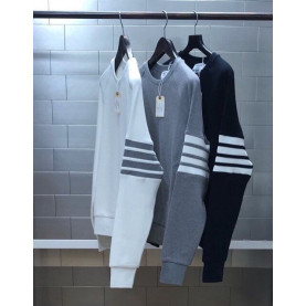 THOM BROWNE 톰브라운 4BAR 와플 맨투맨 4COLOR