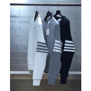 THOM BROWNE 톰브라운 4BAR 와플 맨투맨 4COLOR