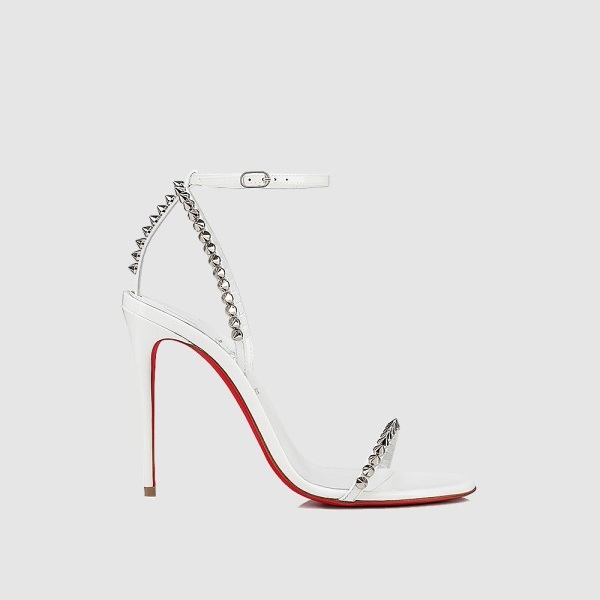 CHRISTIAN LOUBOUTIN 크리스찬루부탱 일자 스터드 힐 샌들 3220013 4COLOR