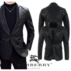 BURBERRY 버버리 싱글 레더 자켓