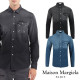 MAISON MARGIELA 메종마르지엘라 시그니처 스티치 데님 셔츠